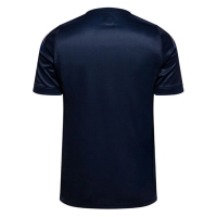 Camisa de Futebol Uruguai Equipamento Secundário Mundo 2026 Manga Curta